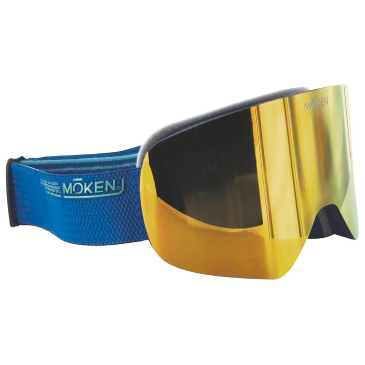 

Горнолыжные очки, один синий, золотой, оранжевый, флэш-золотой + розовый, revo, оранжевый, красный Moken Vision