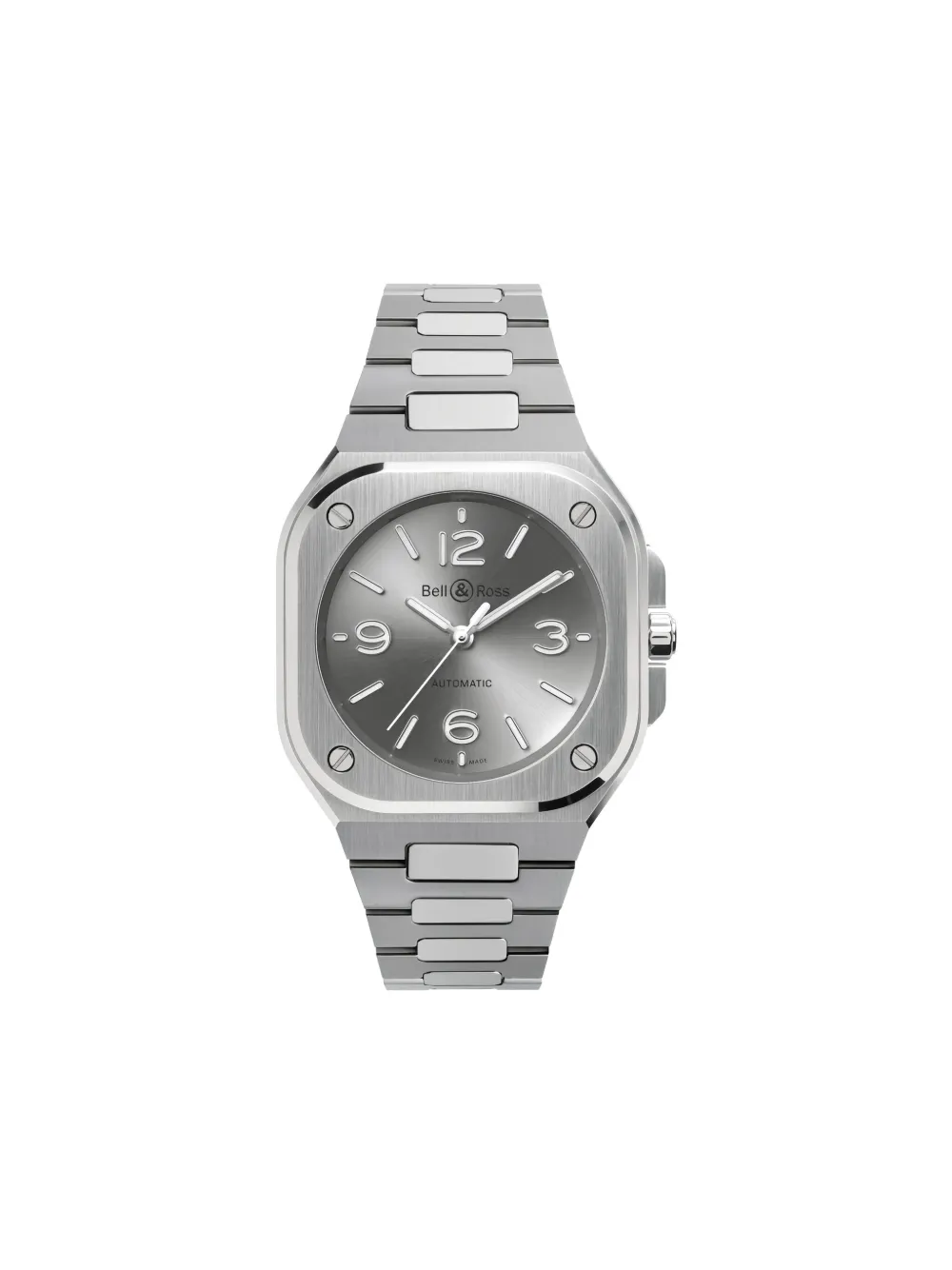

Наручные часы BR-05 Grey Steel 36 мм Bell & Ross, черный