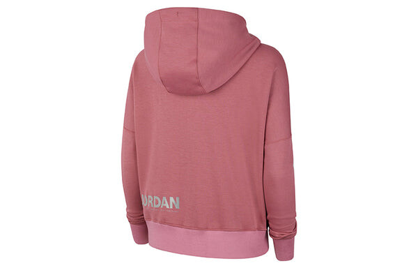 Толстовка Air Jordan Full-Length Zipper Cardigan 'Red', красный — фото 2