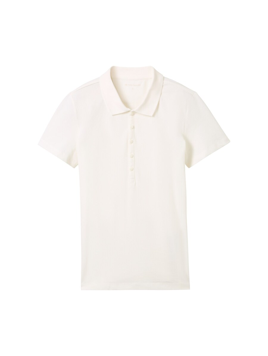 

Рубашка поло TOM TAILOR Shirt, натуральный белый