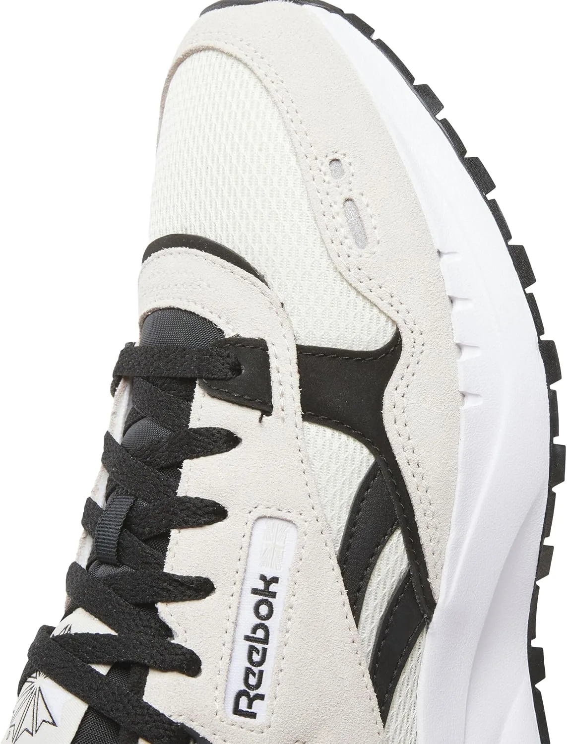 Кроссовки Reebok Unisex Classic Leather 2400, черный — фото 4