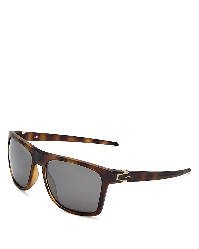 

Солнцезащитные очки Oakley Leffingwell Square, 57 мм, коричневый