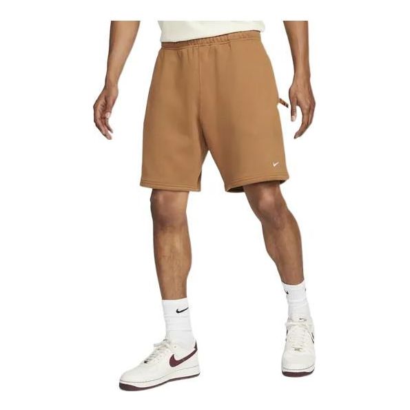 

Шорты Nike NRG Solo Swoosh Fleece Shorts 'Brown' DV3055-270, хаки