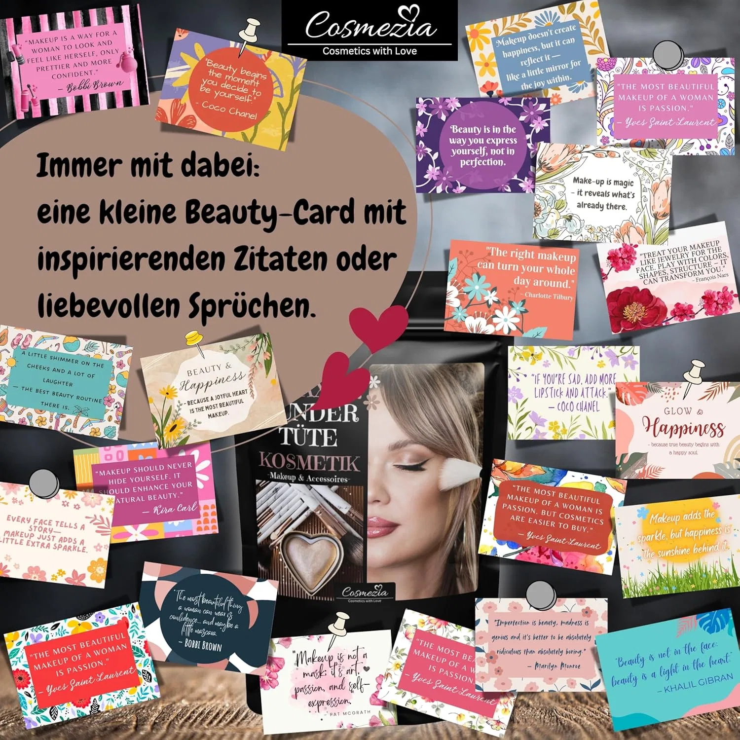 Косметический набор-сюрприз «Beauty Bag» из 12+ предметов Cosmezia, Maxi — фото 4