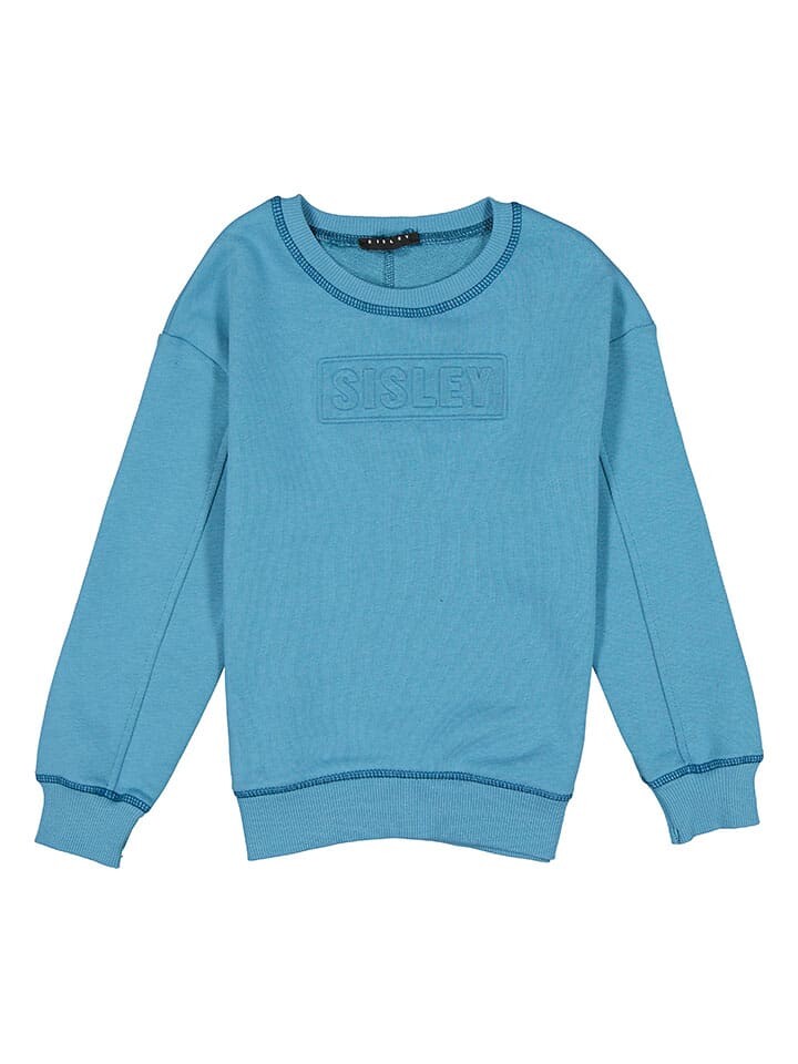 

Толстовка Sisley Sweatshirt, светло-синий