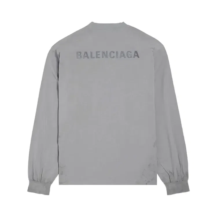 Футболка с длинными рукавами Balenciaga, серый — фото 2