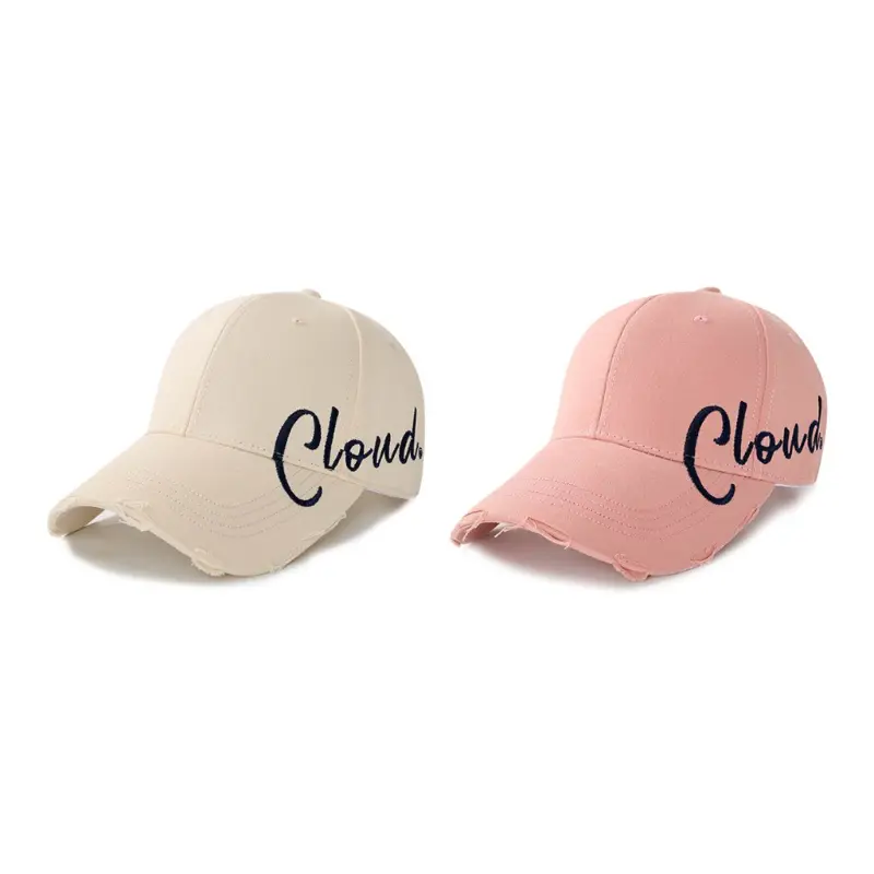 

CMFY Хлопковая бейсболка унисекс, Ecru+Pink