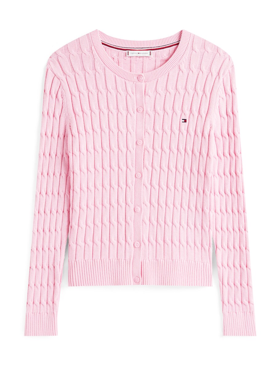 

Вязаный кардиган TOMMY HILFIGER, светло-розовый