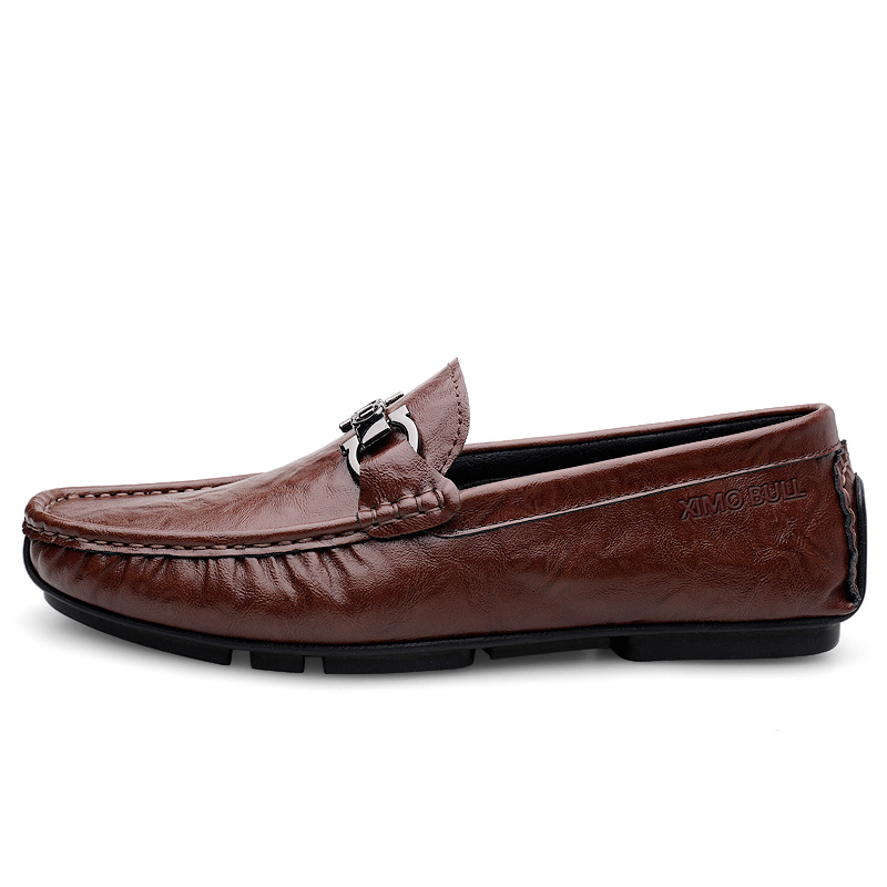 

XIMO BULL Мужские повседневные туфли мужские низкие топы коричневые, цвет Brown