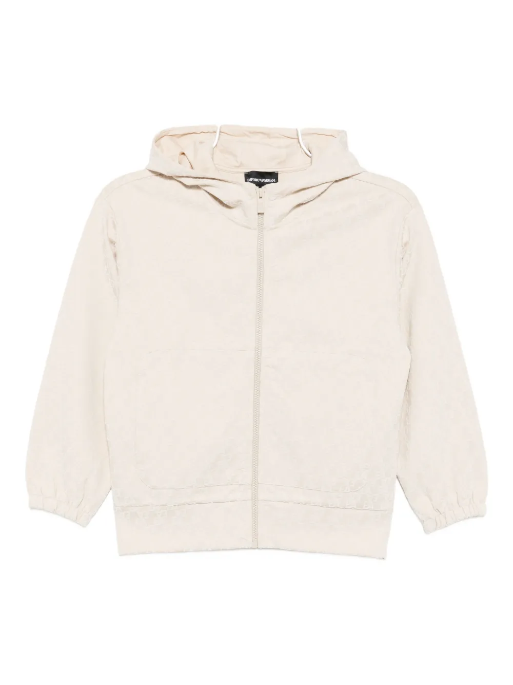 

Куртка с монограммой Emporio Armani Kids, нейтральный