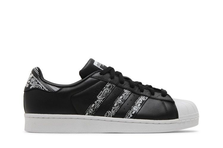Кроссовки adidas Superstar 'Graffiti', черный — фото 2