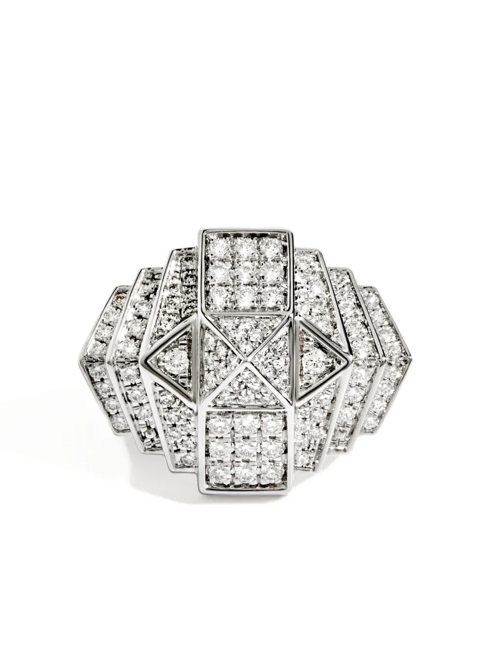 

Кольцо Rockaway из желтого золота 18 карат с бриллиантами STATEMENT PARIS, серебряный