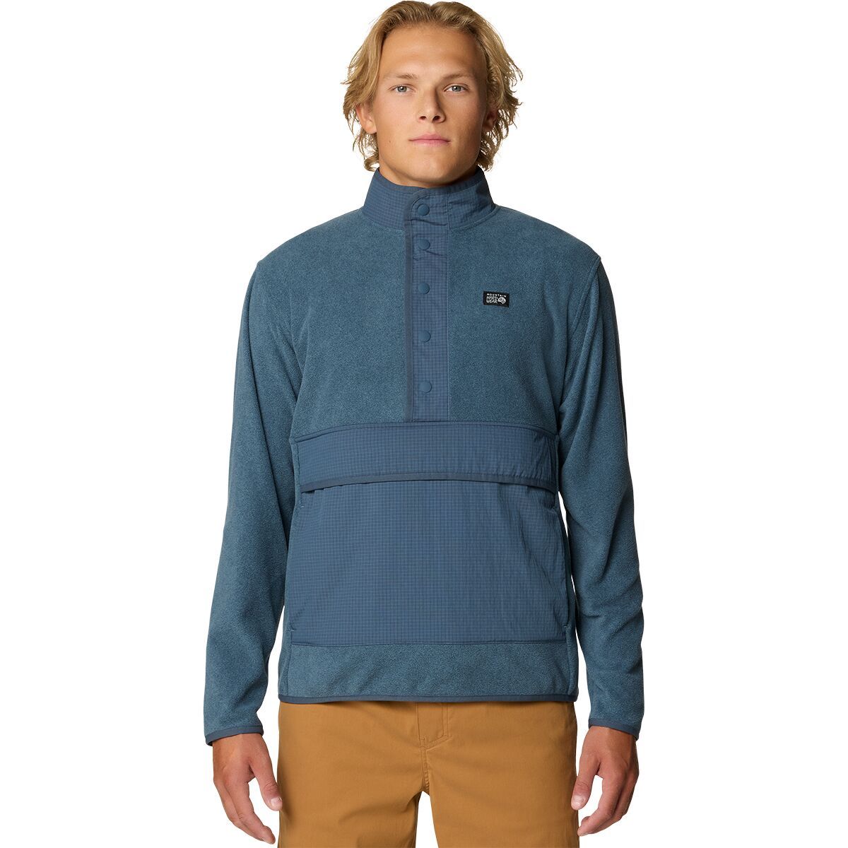 

Микрофлисовая толстовка на молнии Mountain Hardwear, голубой