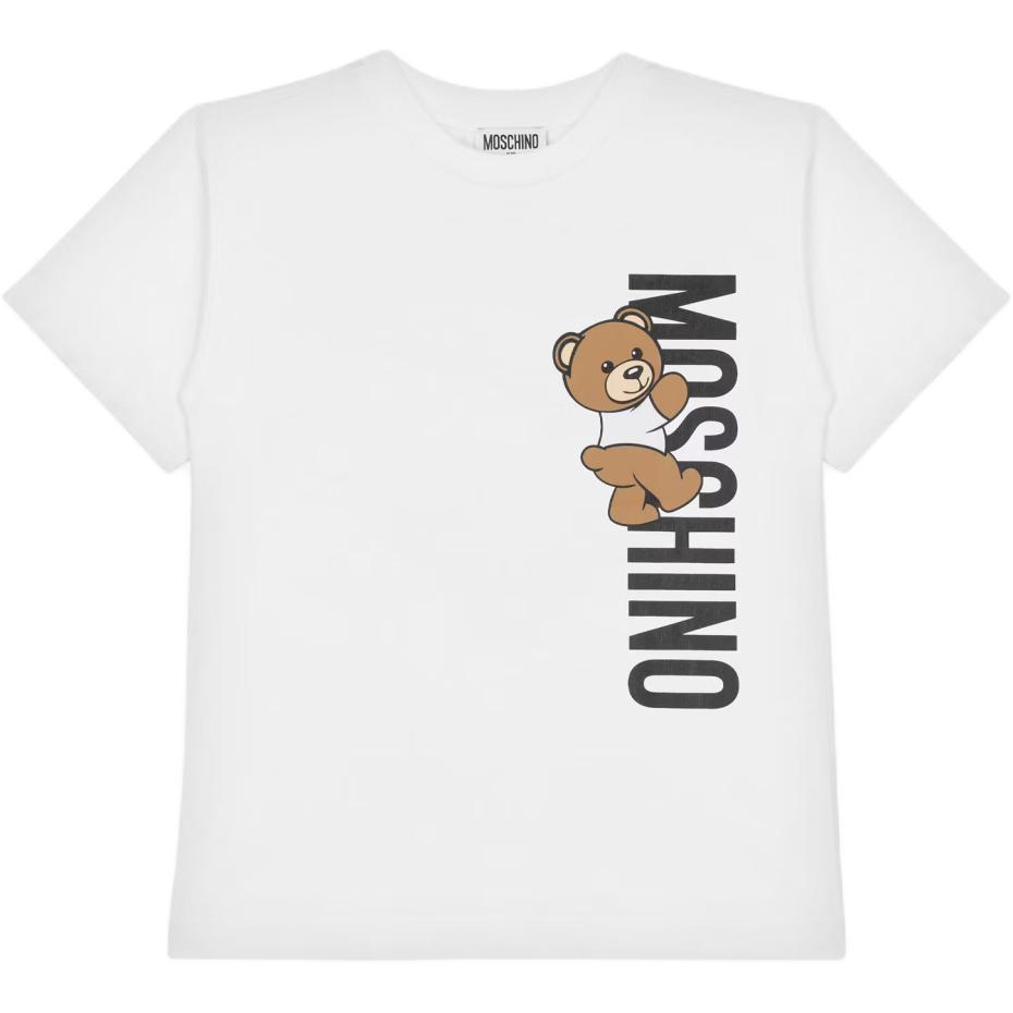

Детская футболка MOSCHINO, белая