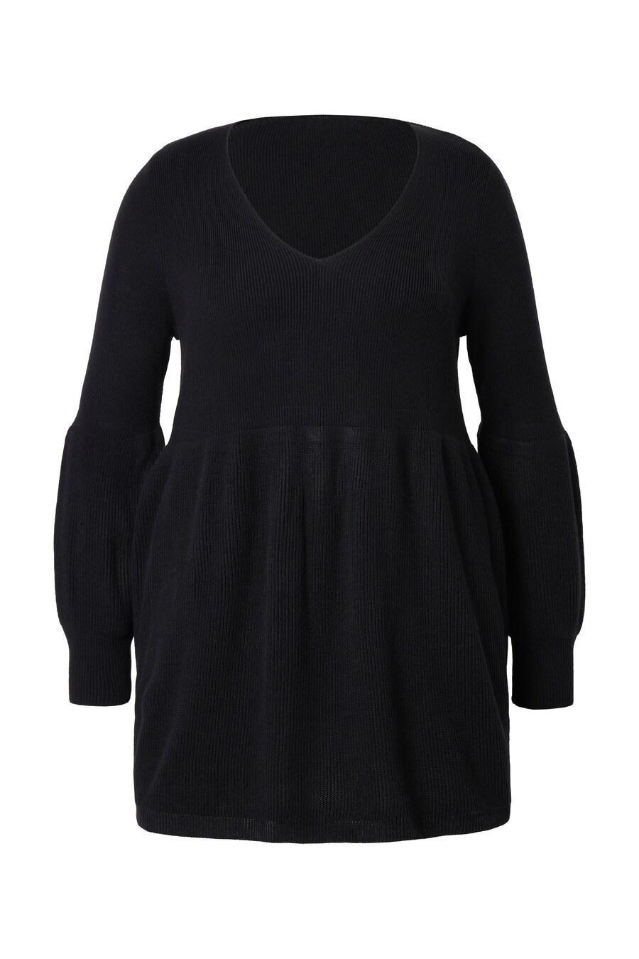 

Тонкий вязаный свитер MIAMODA Sweater, черный