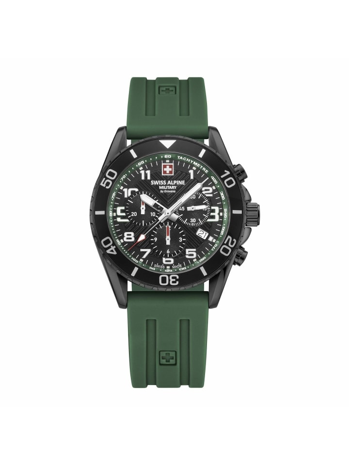 

Swiss Alpine Military by Grovana Мужские аналоговые часы зеленого цвета