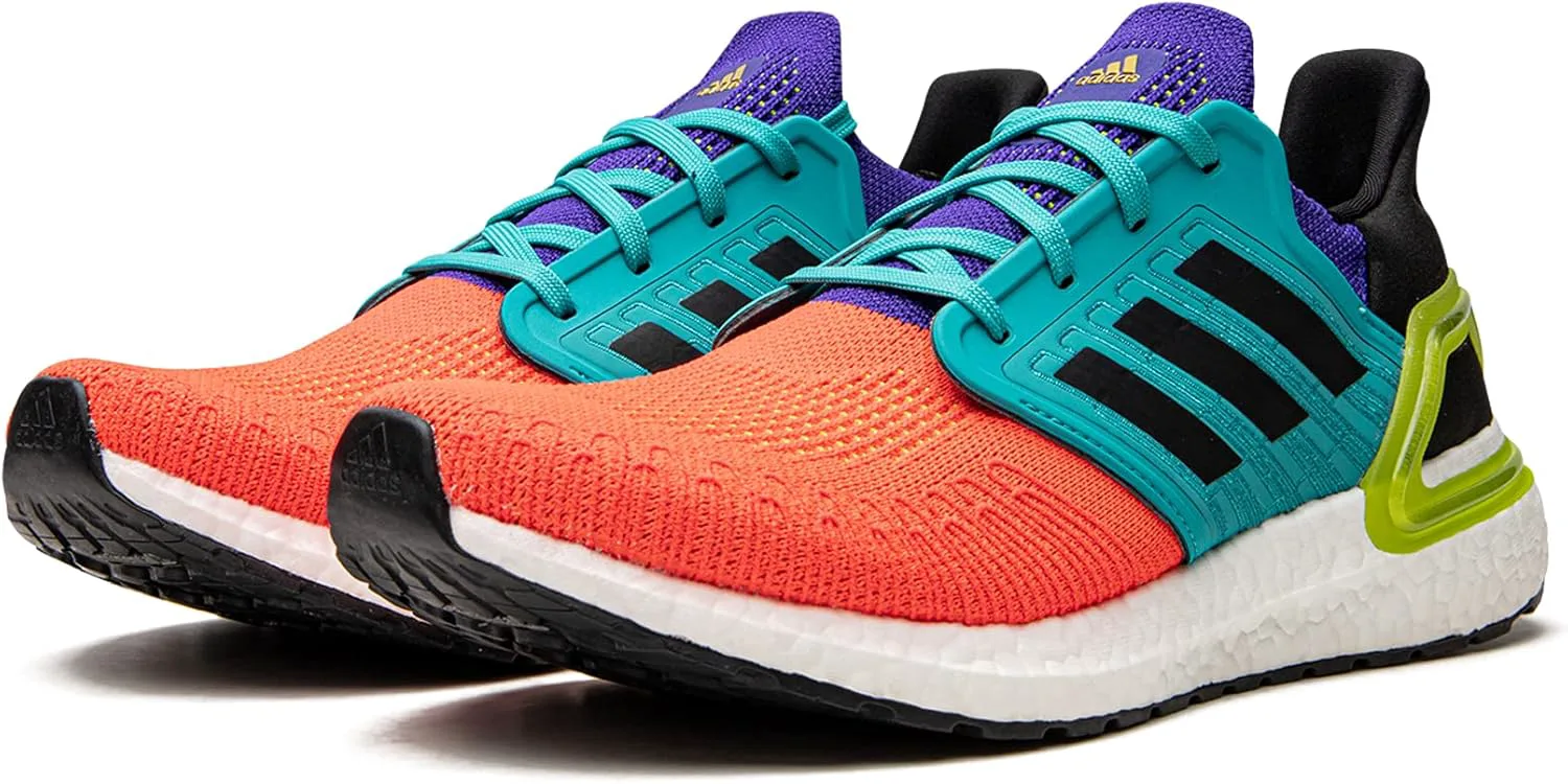 

Мужские беговые кроссовки Adidas Ultraboost 20, черно-белый