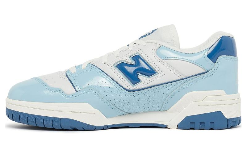 

Кроссовки 550 Chrome Blue Patent New Balance, синий/белый