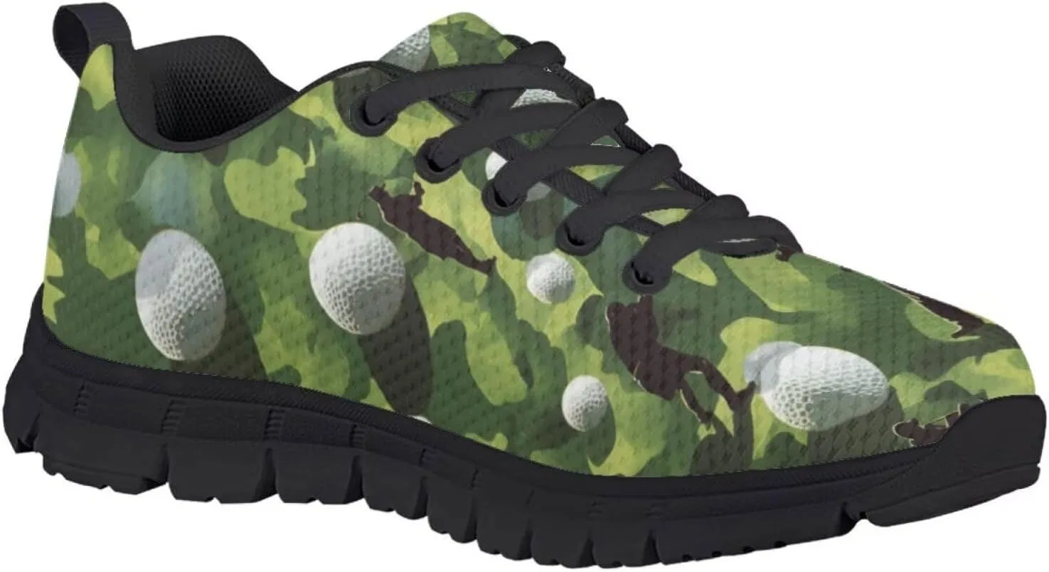 Кроссовки для бега Pointodoor, цвет Golf Ball Green Camo