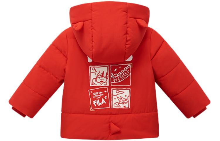 Стеганая куртка FILA TD, цвет Fila Red — фото 2