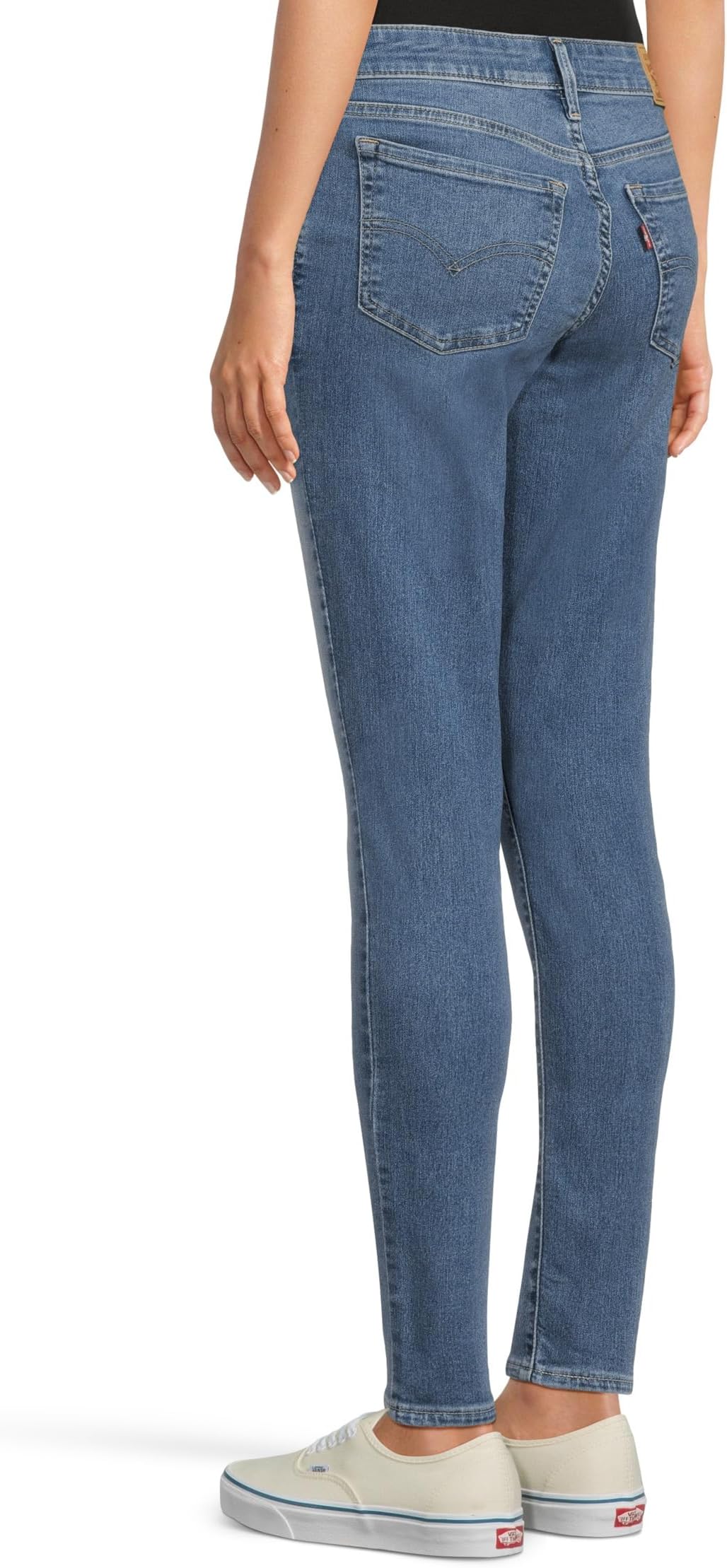 Джинсы Levi's Womens Women's 711 Skinny, Eternal Indigo Mid — фото 3