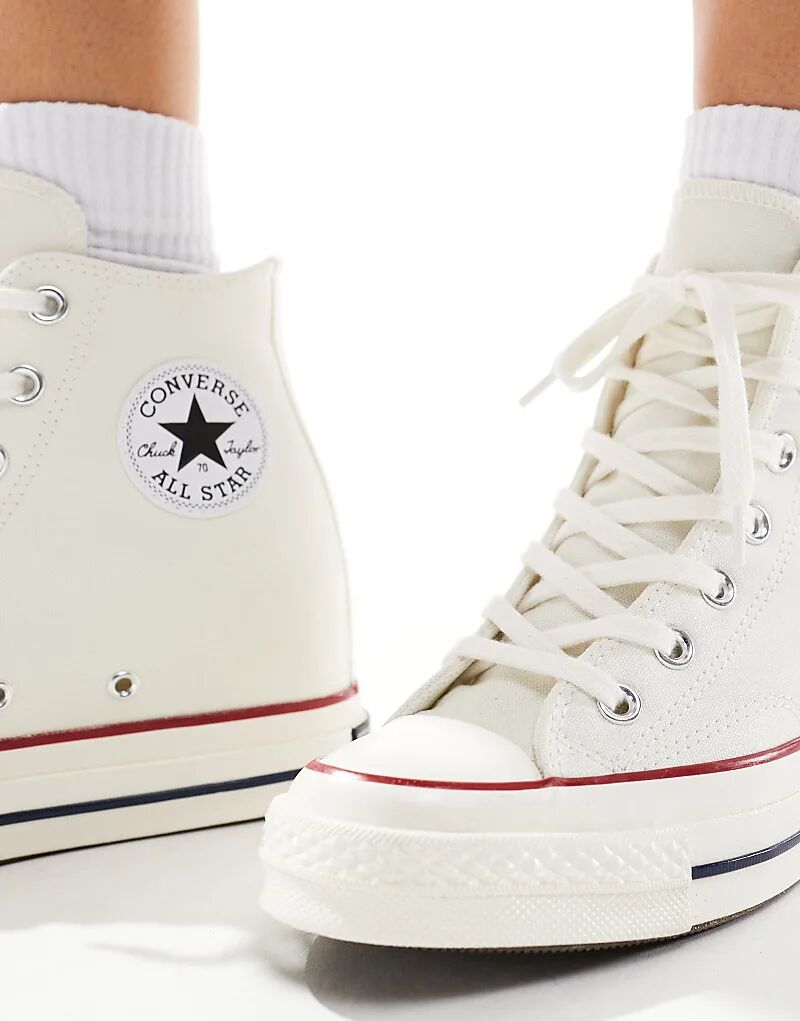 Кроссовки Chuck 70 Wedge белого цвета Converse — фото 3
