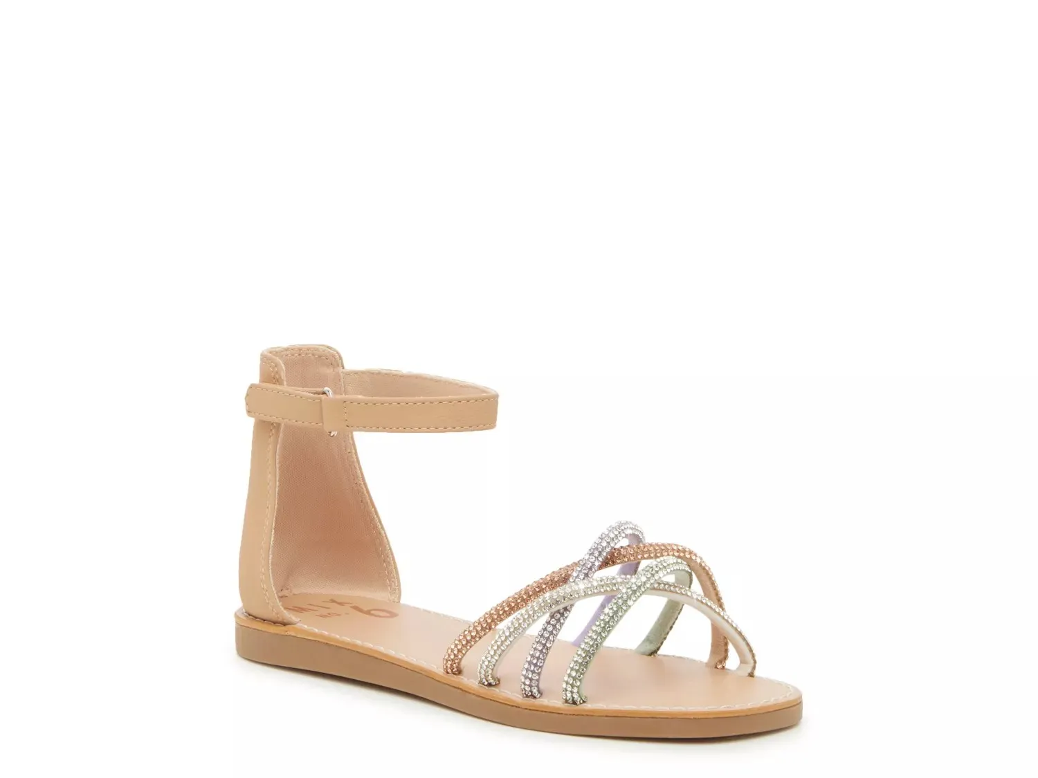 

Mix No. 6 Stassi Sandal - Kids', Tan/Lavender/Seafoam Green