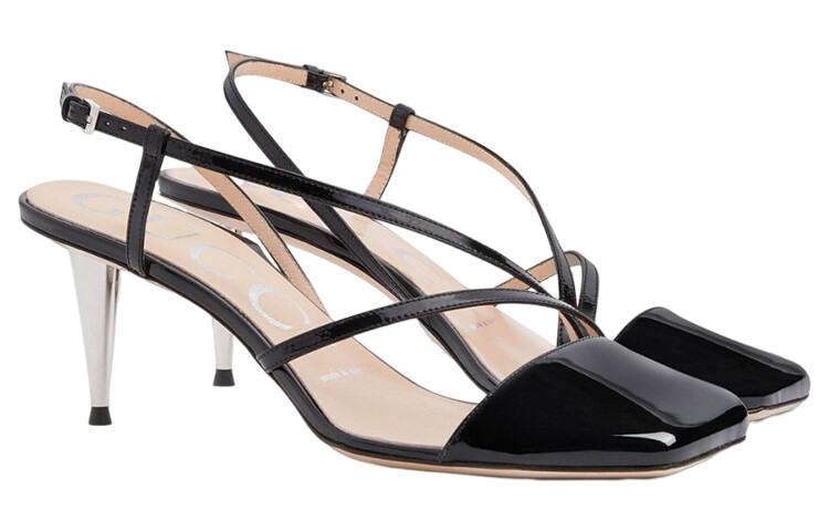 Боссоножки женские Gucci High Heels, черный — фото 2