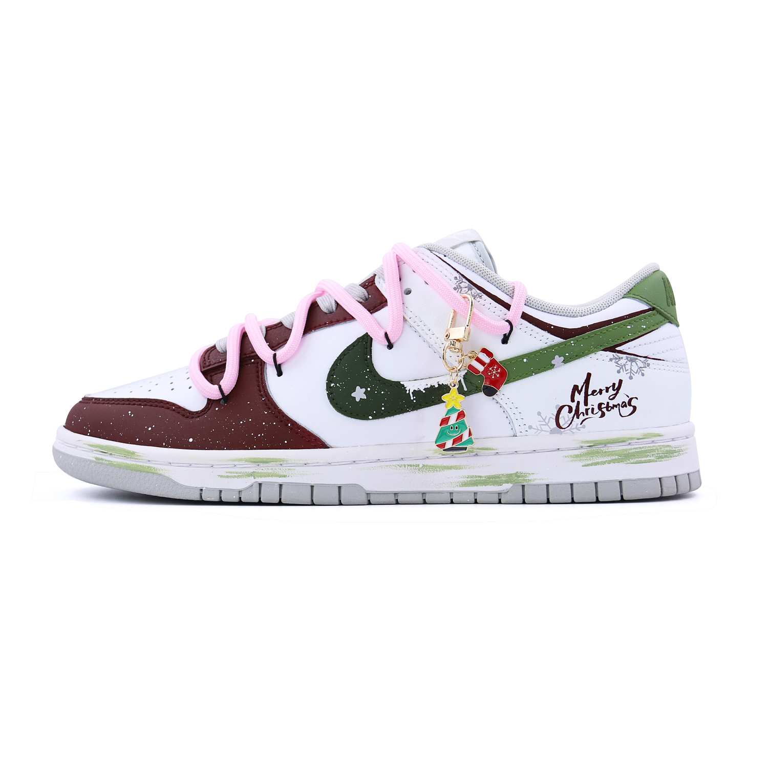 

Nike Dunk CNY Christmas Limited, Snow Peak Zhu Xi легкие утепленные низкие кроссовки для скейтбординга мужские красные