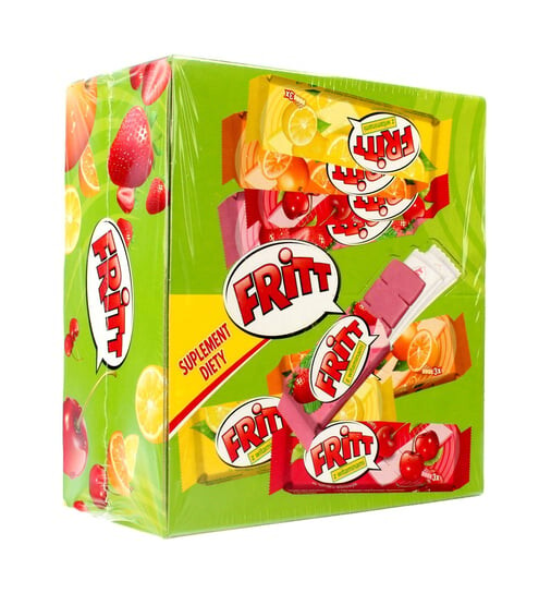 

Fritt, витаминные жевательные резинки быстрого приготовления, 20 шт. Zdrovit