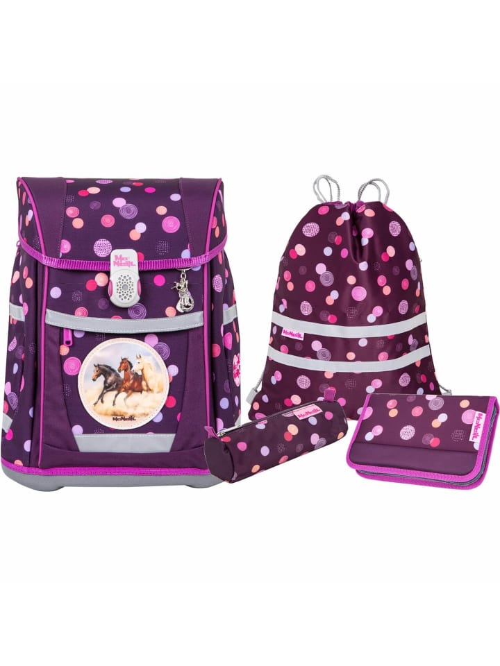 

McNeill Школьный рюкзак TENERO из 5 предметов, цвет RUBY, розовый