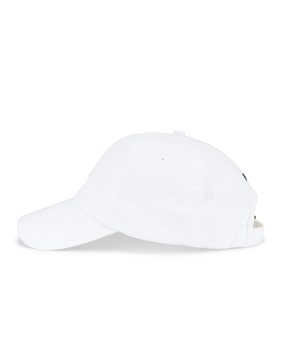 Кепка Polo Ralph Lauren Chino, цвет White & Marlin Blue — фото 3