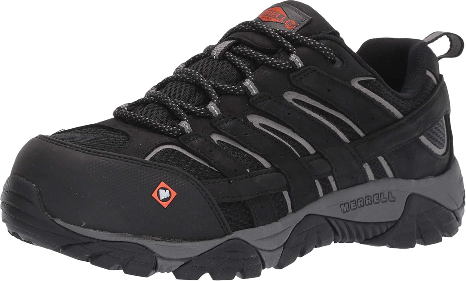 

Мужские ботинки Merrell Moab Vertex Vent с композитным носком, черный