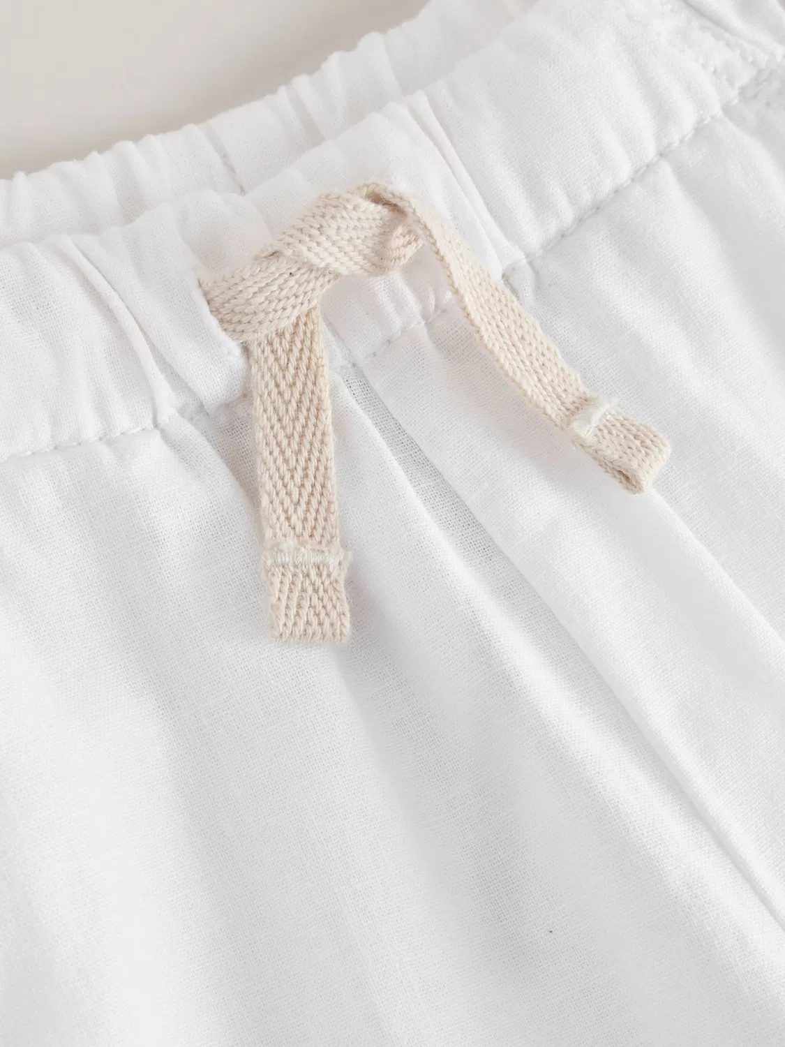 Брюки свободного кроя Next, White — фото 2