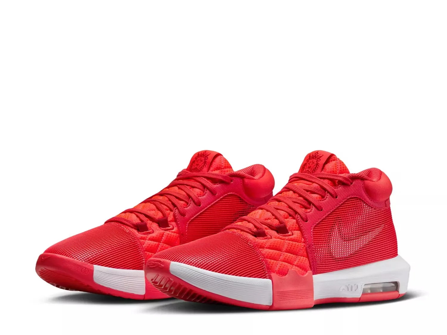 Баскетбольные кроссовки LeBron Witness 8 - мужские Nike, Burgundy — фото 3