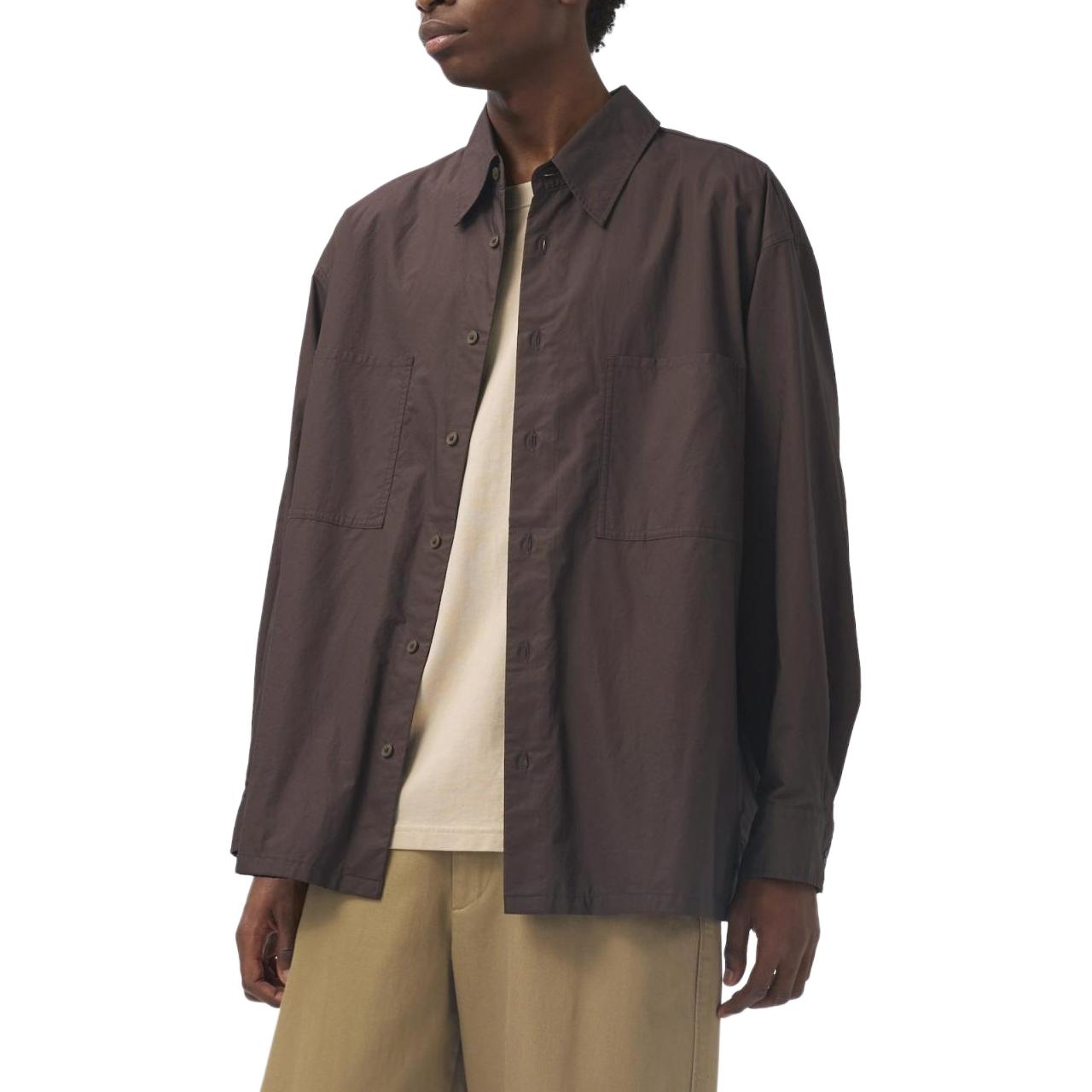 

Рубашка U Collection унисекс UNIQLO, Dark Umber