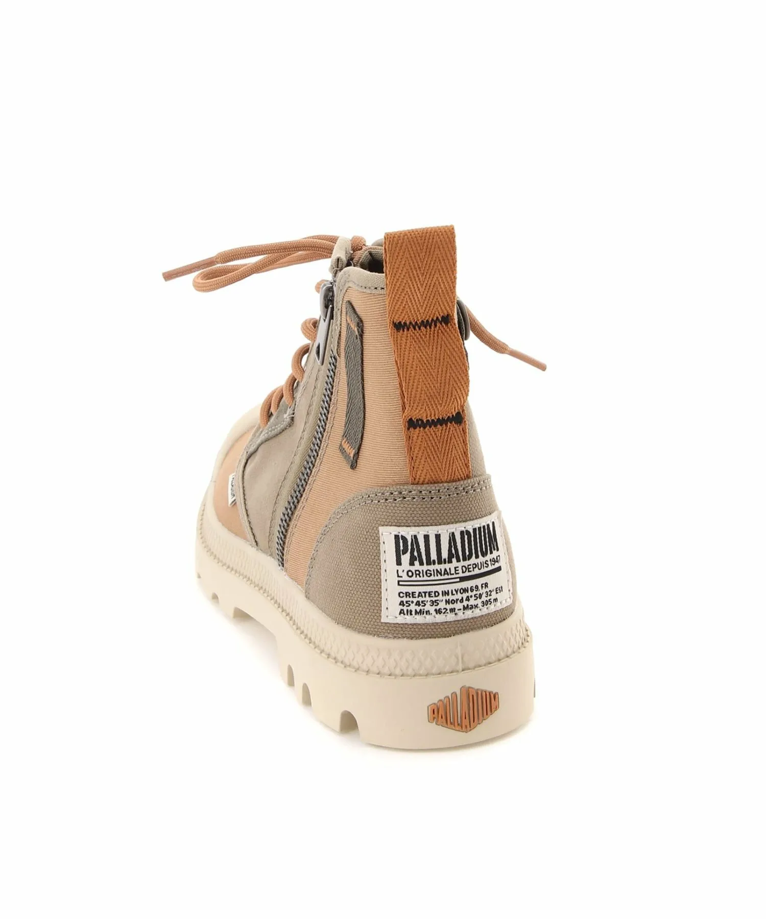 Кроссовки ПАЛЛАДИУМ/(М)ПАМПА ДЕТРОЙТ МОЛНИЯ SU Palladium, brown — фото 3
