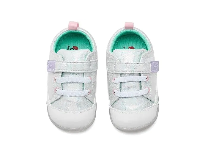 Кроссовки для девочек Stevie Mini See Kai Run, Silver Metallic — фото 3