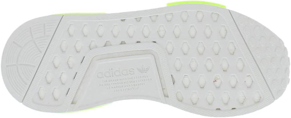 Кроссовки adidas NMDV3 для мальчиков, белый/зеленый — фото 4