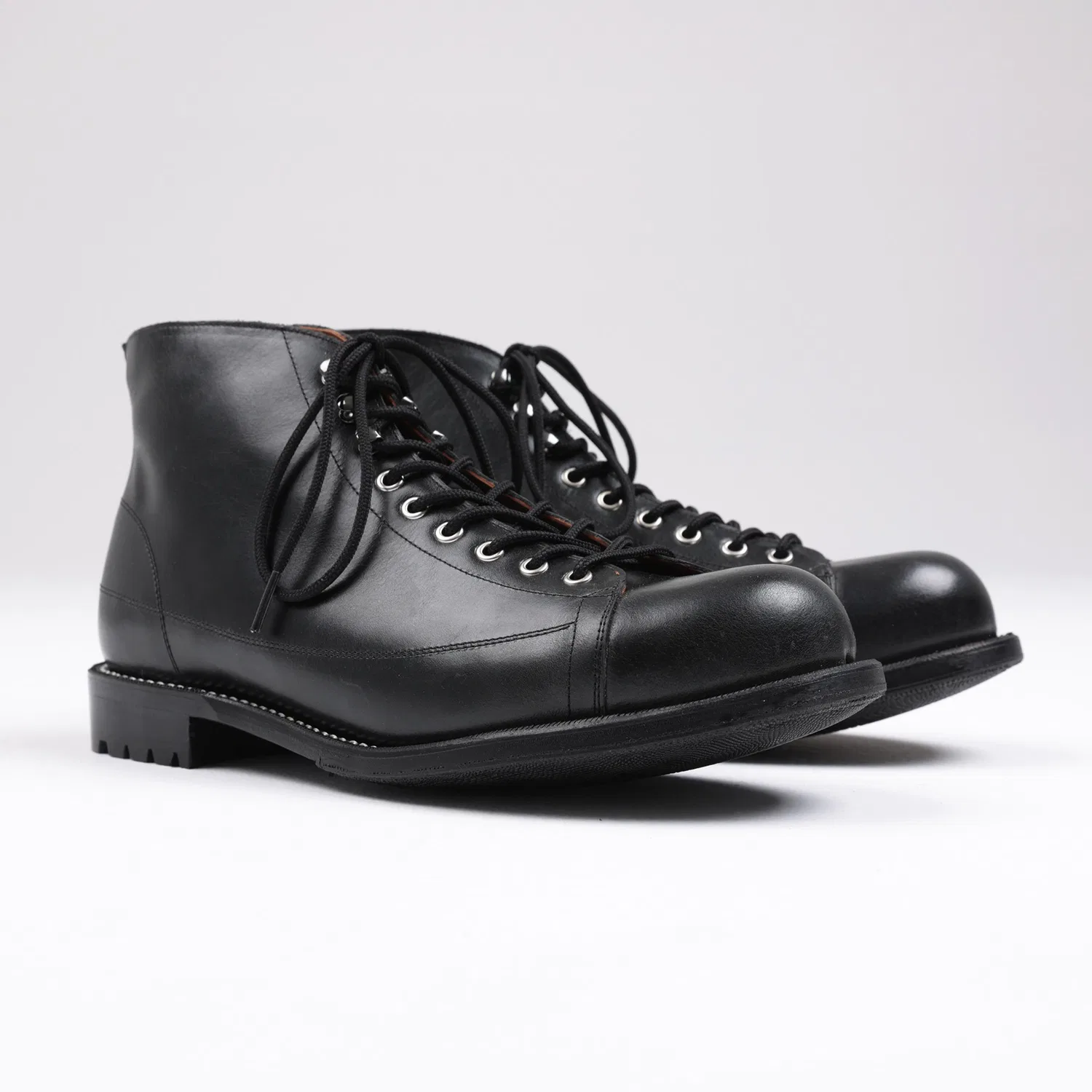 Мужские чёрные ботинки Monkey Boots 906 Goodyear Welt от Brenowelt