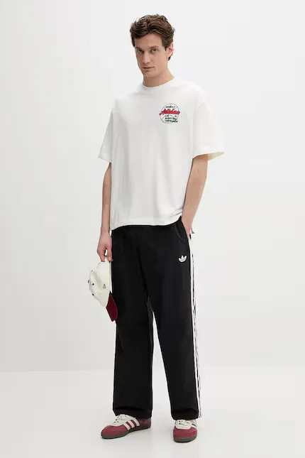 Спортивные штаны из полиамида Adidas Originals, черный — фото 2