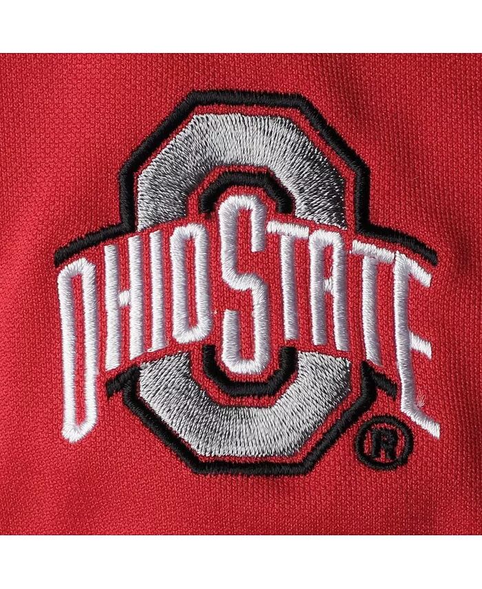 Комплект из двух предметов для поддержки малышей-девочек Scarlet Ohio State Buckeyes Little King Apparel — фото 2