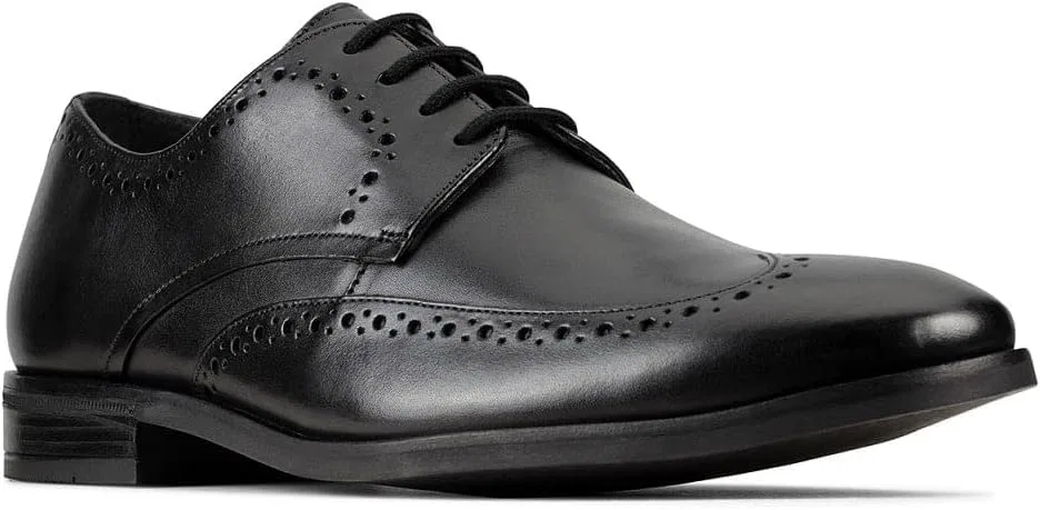 Мужские ботинки-чукка Clarks Atticus Limit, Black — фото 3