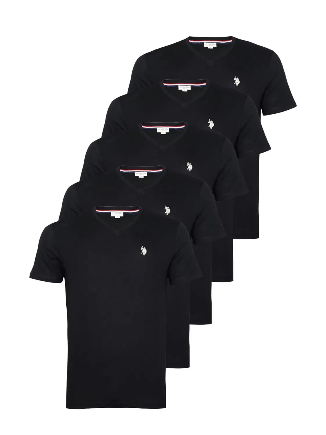 Футболка U.S. POLO ASSN. черного цвета