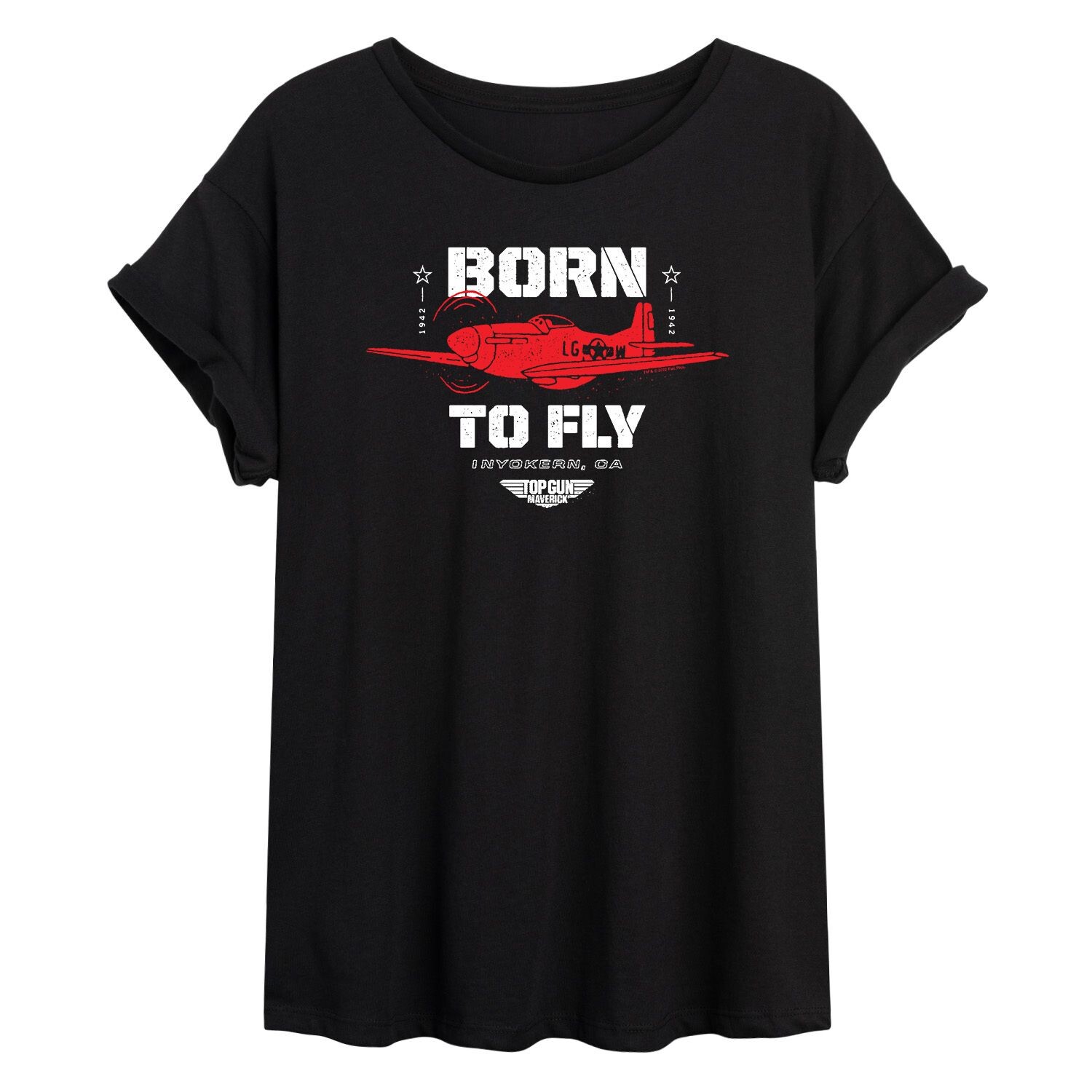 

Лучший стрелок среди юниоров: большая футболка с рисунком Maverick «Born To Fly» Licensed Character