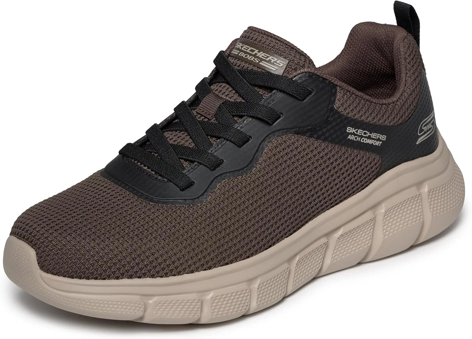 Мужские кроссовки Skechers Bobs B Flex-Arch Comfort Edge, Chocolate