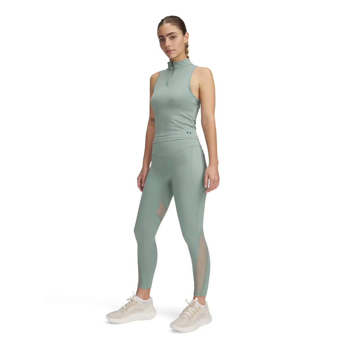 

Майка-топ Vanish Elite Vent от Under Armour для женщин, зеленый