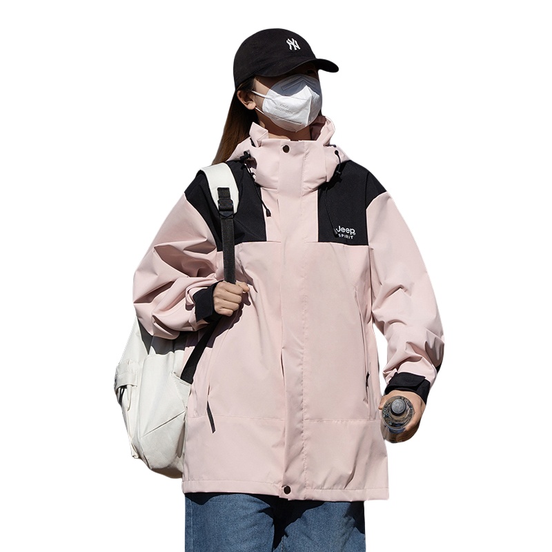 

JEEP SPIRIT Ветровка Unisex, Pink 3-In-1 (Detachable Inner)