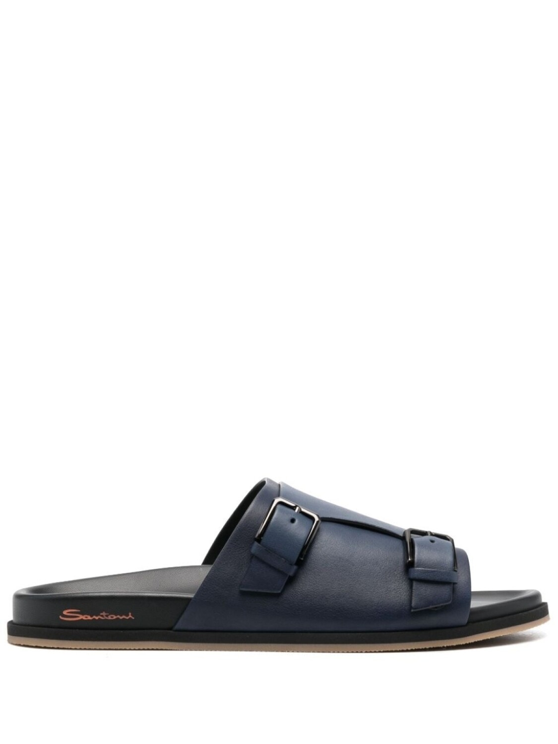 

Santoni сандалии на плоской подошве, синий