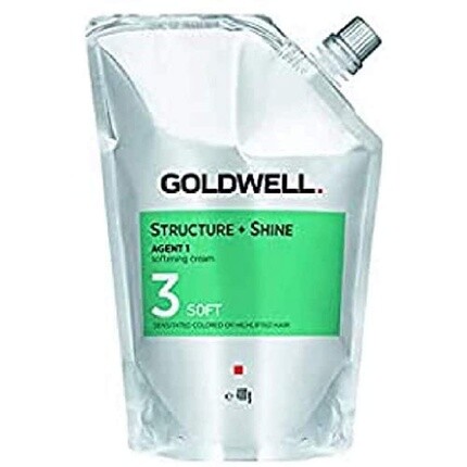 

Structure + Shine Agent 1 Relaxer 3 Мягкий выпрямляющий крем 400 мл, Goldwell